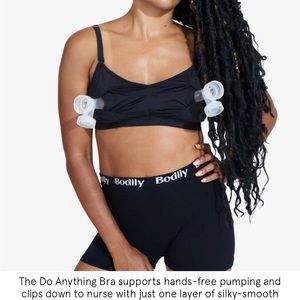 Bodily Do Anything Bra medium black